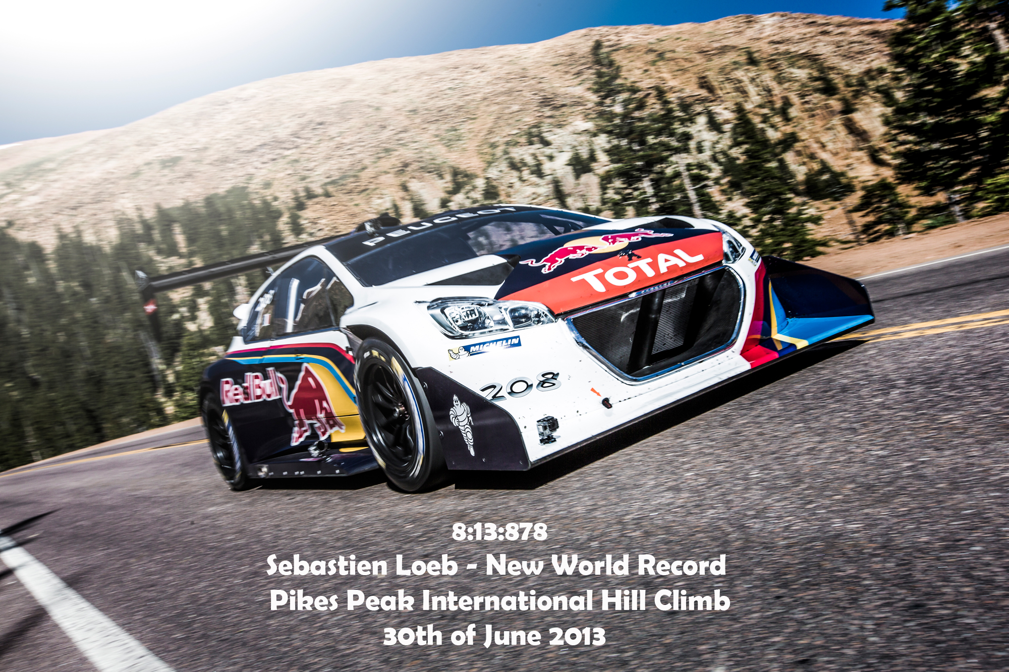 Sebastien Loeb sets new World record at Pikes Peak International Hill Climb