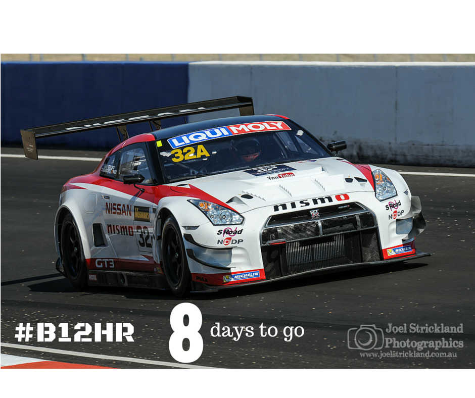 Bathurst 12 Hour Countdown – 8 days till race day