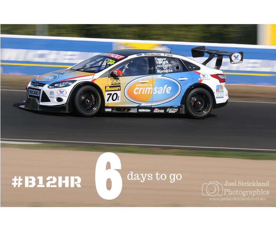 Bathurst 12 Hour Countdown – 6 days till race day