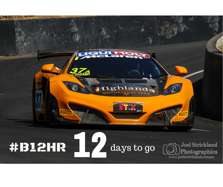 Bathurst 12 Hour Countdown – 12 days till race day