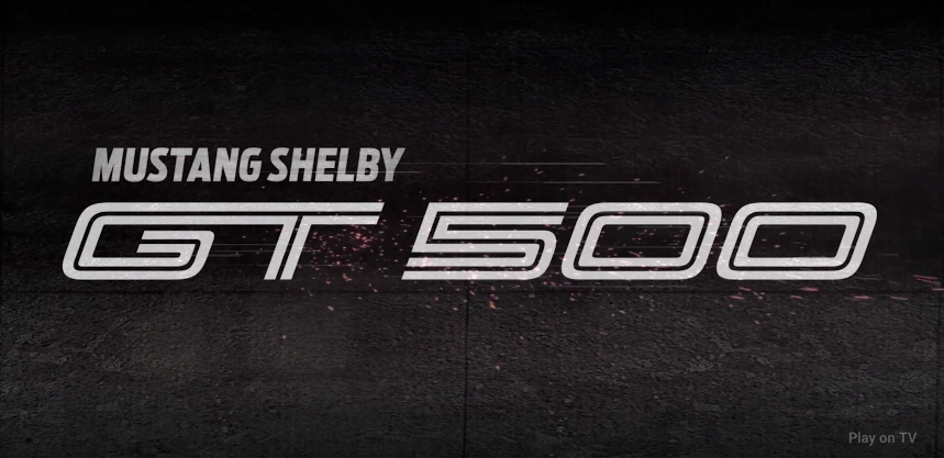 Shelby Mustang GT 500 logo